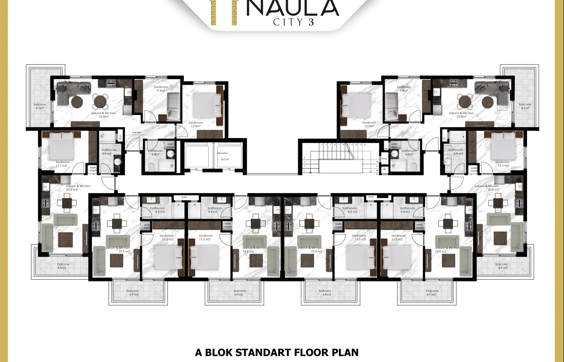 Naula City 3 - Planlar