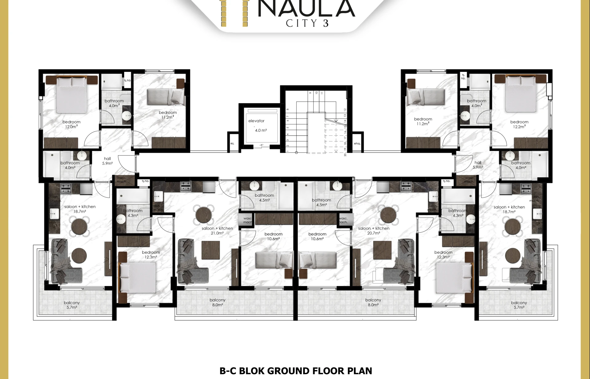 Naula City 3 - Planlar