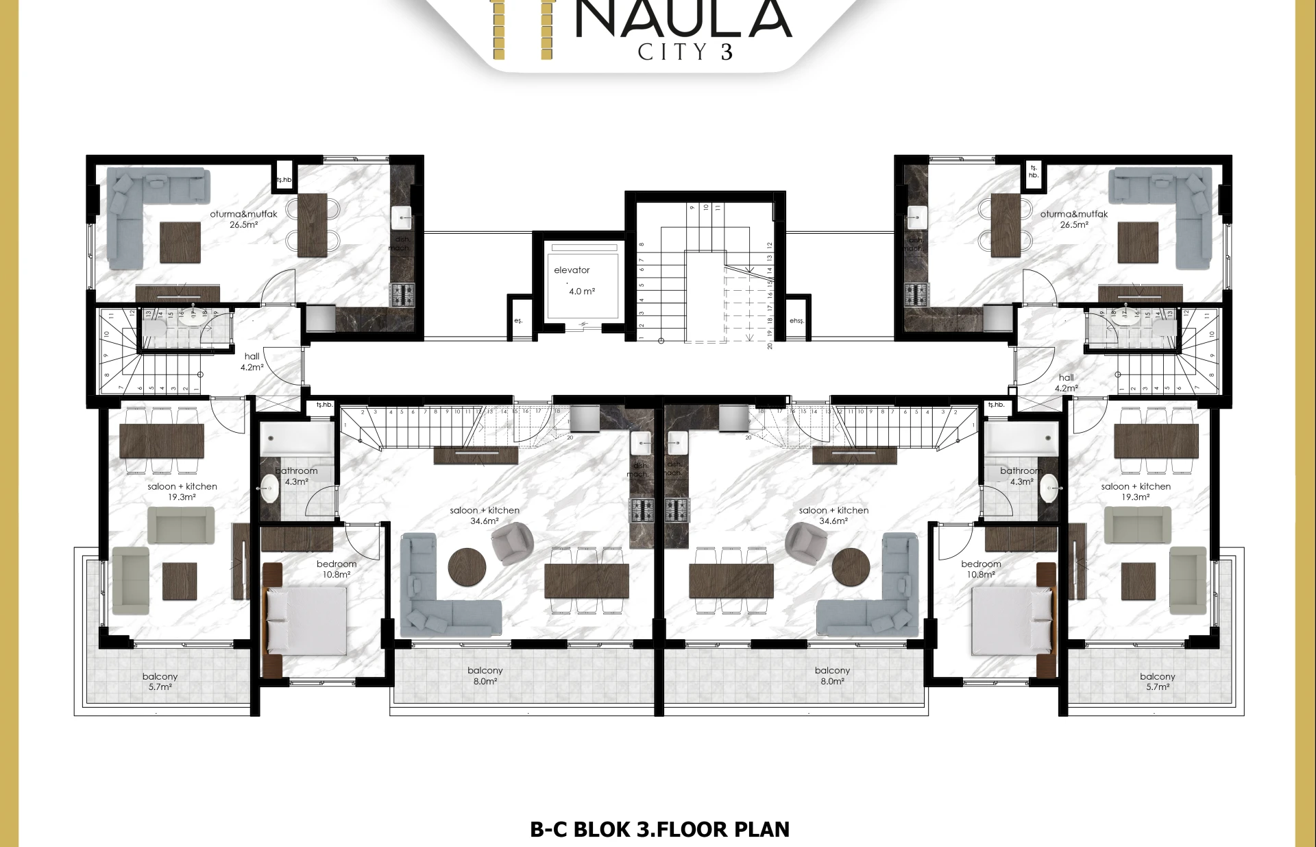 Naula City 3 - Planlar