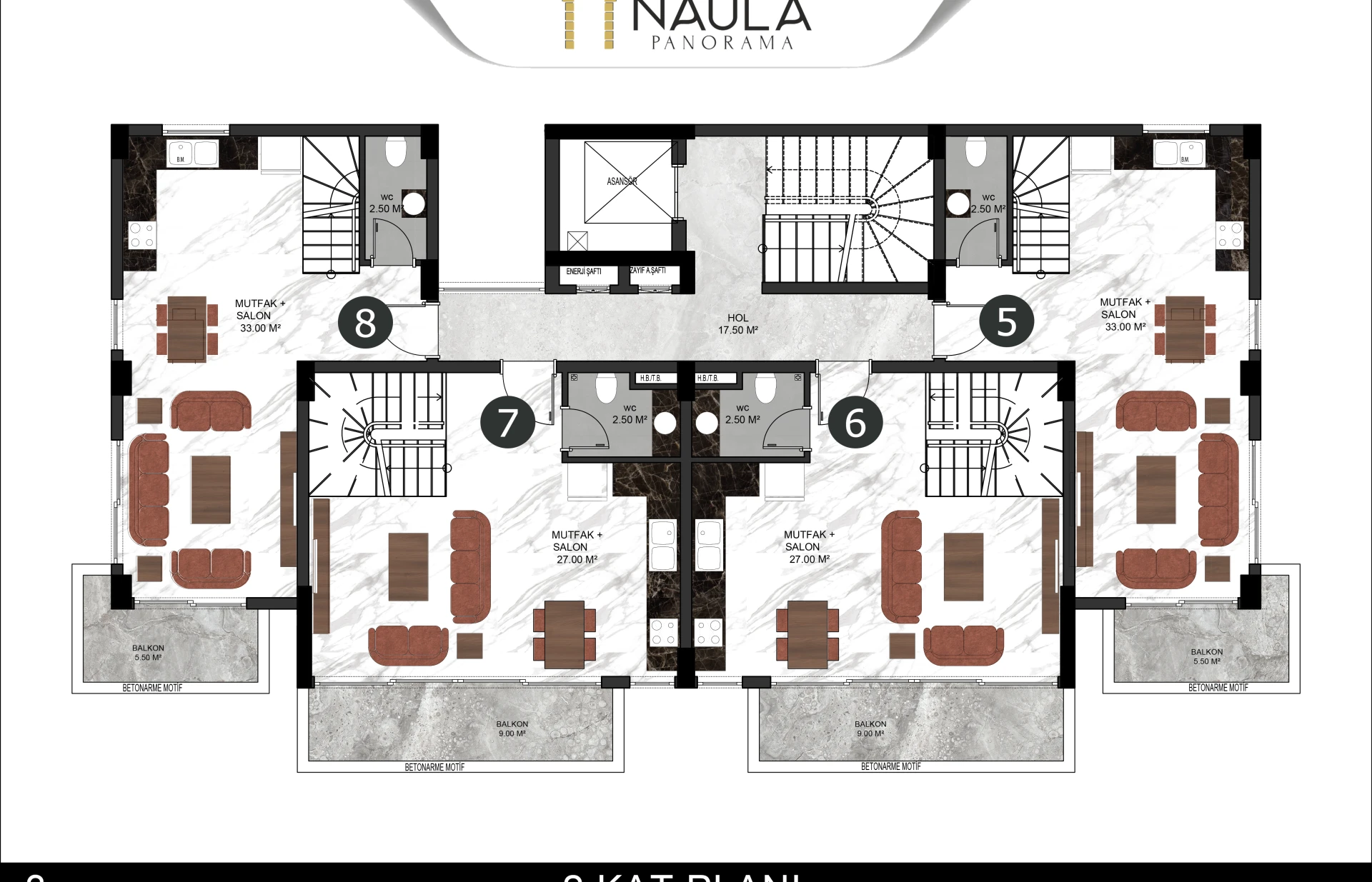 Naula Panorama 1 - Planlar