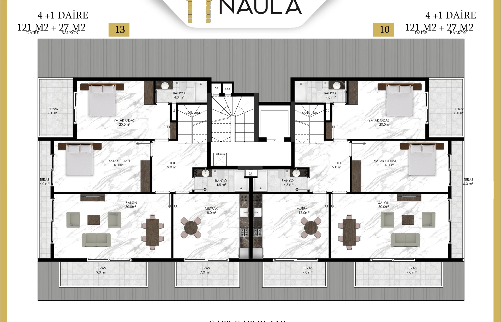 Naula Panorama 2 - Planlar