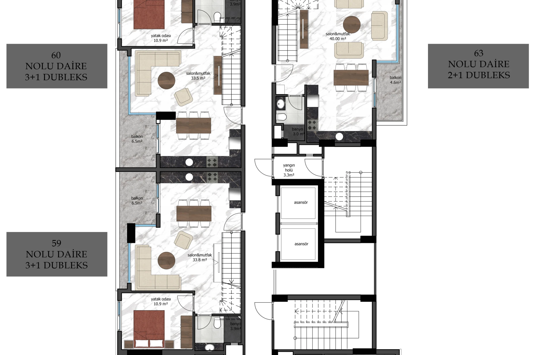 Naula Residence 1 - Planlar