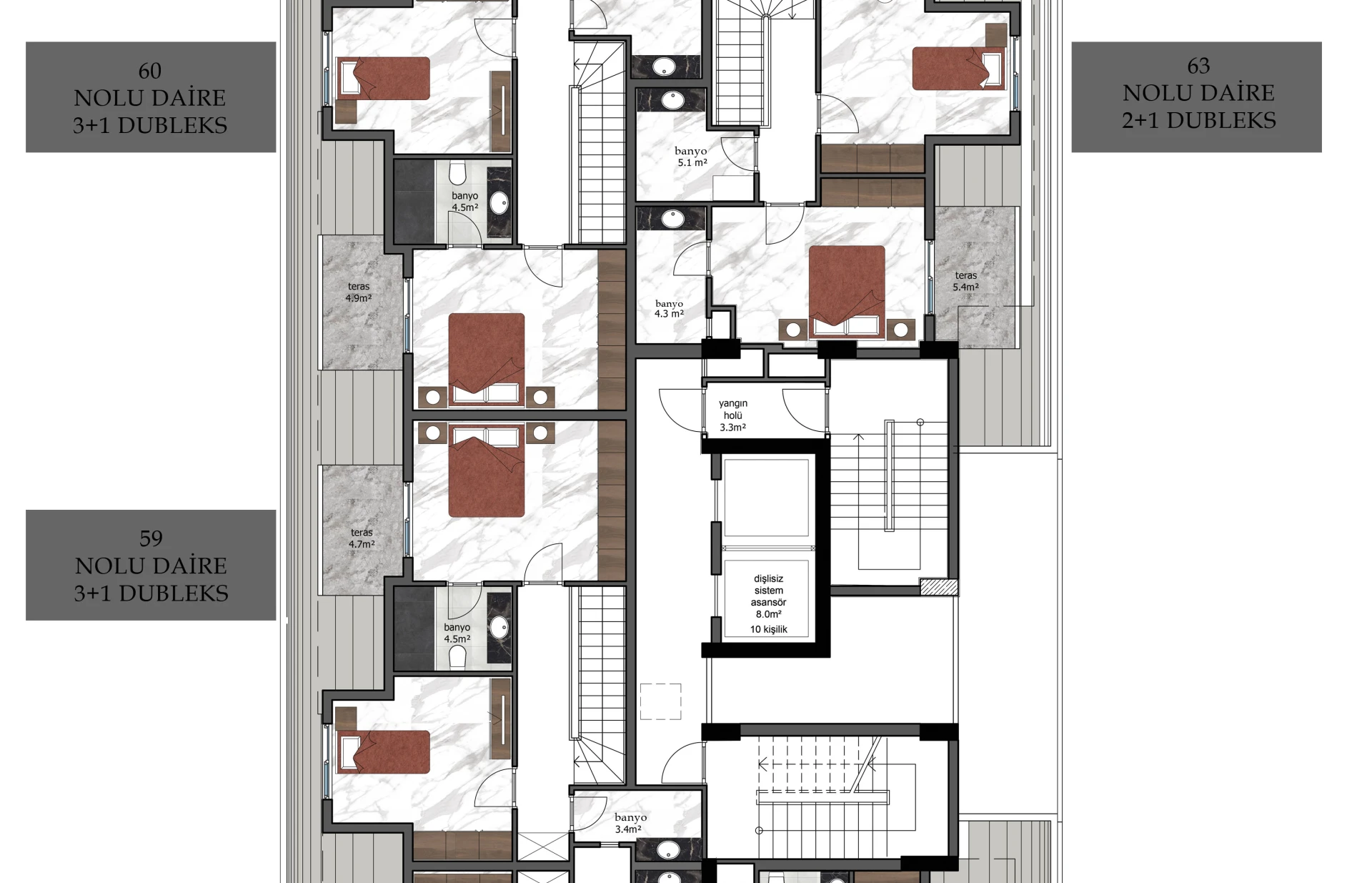 Naula Residence 1 - Planlar